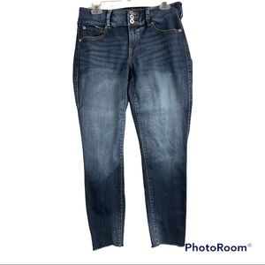 Torrid premium skinny crop jeans 10R
